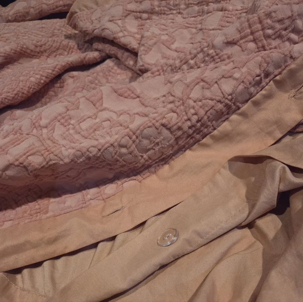 Better Homes & Gardens Terracotta Tonal Matelasse Duvet Cover Full/Queen